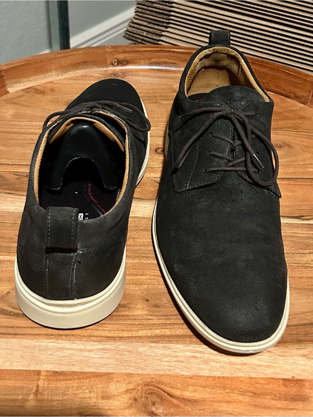 Amberjack Original Classic Suede Dress Shoe Sz 14 - Picture 3 of 7